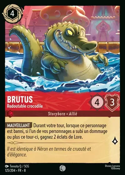 Brutus Redoutable Crocodile