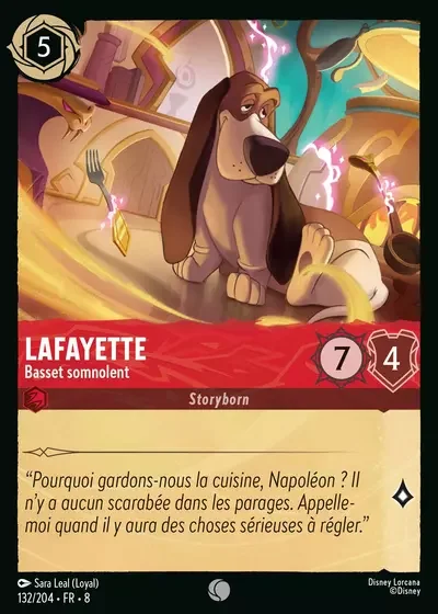 Lafayette Basset Somnolent