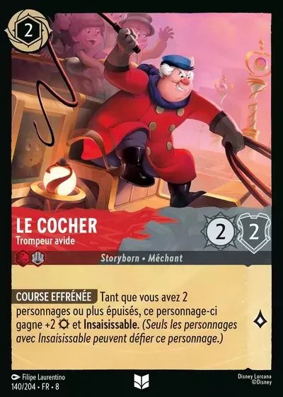 Le Cocher Trompeur Avide