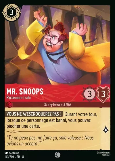 Mr Snoops Partenaire Trahi