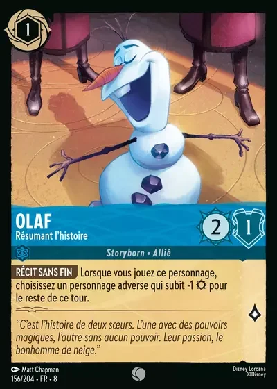 Olaf Resumant Lhistoire