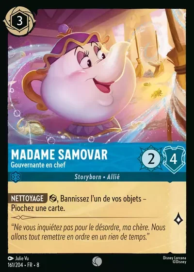 Madame Samovar Gouvernante En Chef