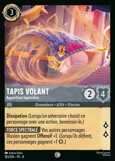 Tapis Volant Apparition Tapissiere