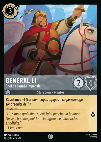 General Li A La Tete De Larmee Imperiale