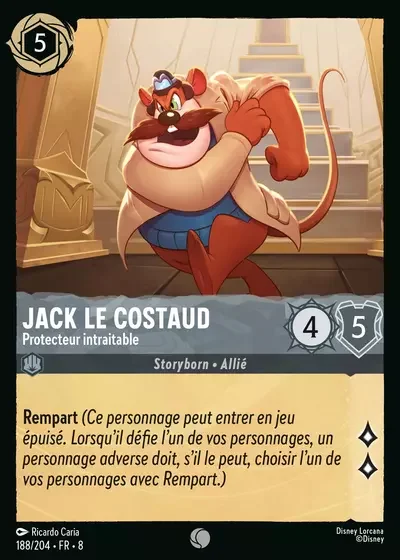 Jack Le Costaud Protecteur Intraitable