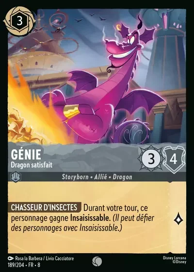 Genie Dragon Satisfait