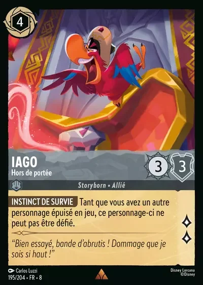 Iago Hors De Portee
