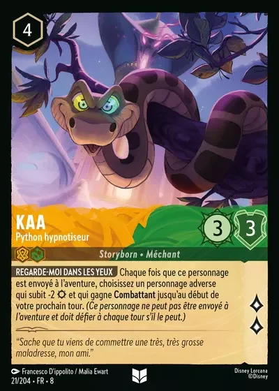 Kaa Python Hypnotiseur