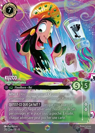 Kuzco Lama Impetueux