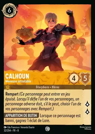 Calhoun Meneuse Intraitable