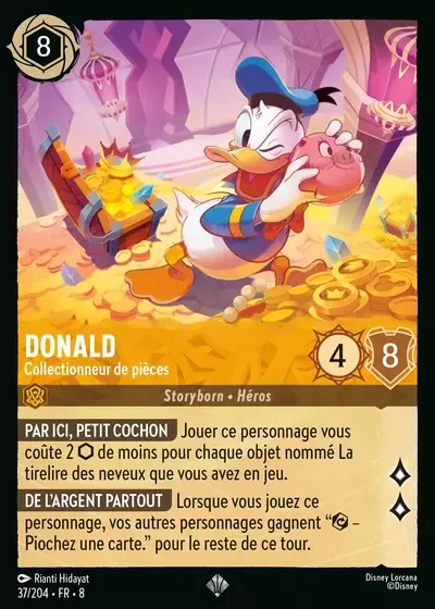 Donald Collectionneur De Pieces