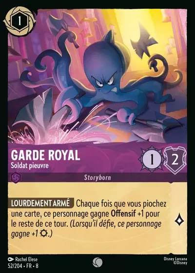 Garde Royal Soldat Pieuvre
