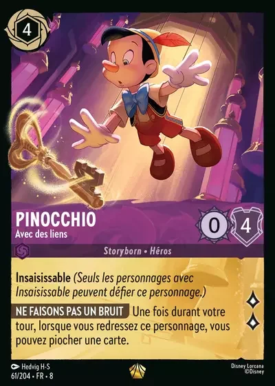 Pinocchio Avec Des Liens
