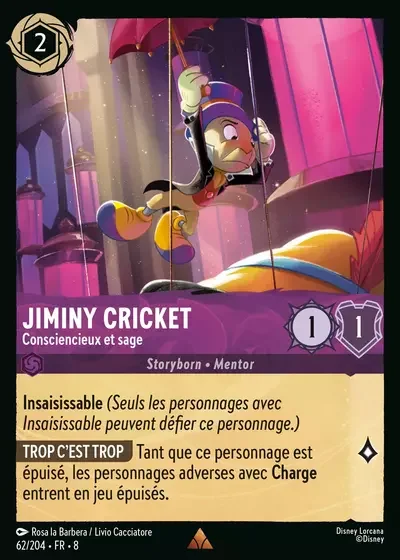 Jiminy Cricket Consciencieux Et Sage