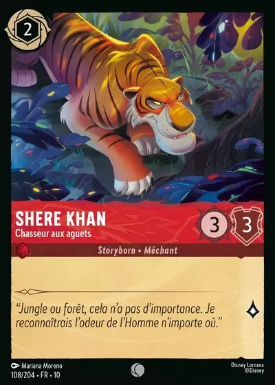 Shere Khan Chasseur Aux Aguets