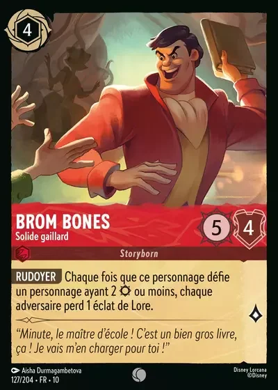 Brom Bones Solide Gaillard