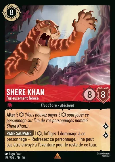 Shere Khan Furieusement Feroce