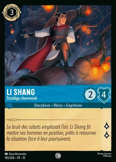 Li Shang Stratege Chevronne