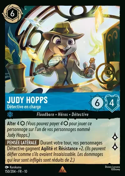 Judy Hopps Detective En Charge