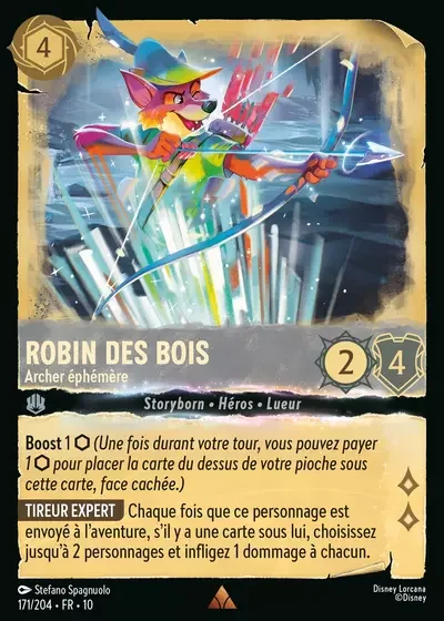 Robin Des Bois Archer Ephemere