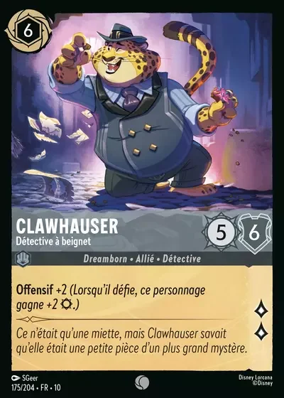 Clawhauser Detective A Beignet