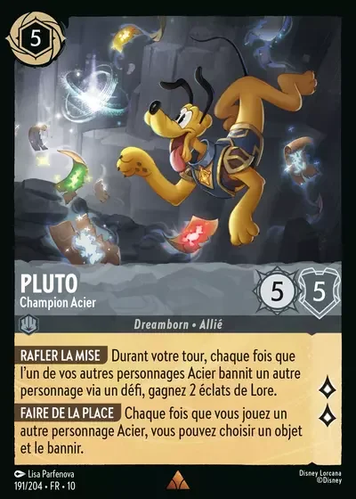 Pluto Champion Acier