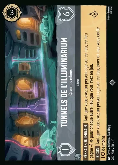 Tunnels De Lilluminarium Cavernes Reliees