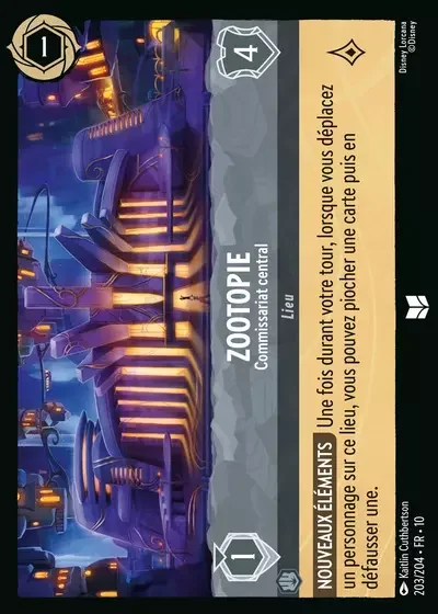 Zootopie Commissariat Central