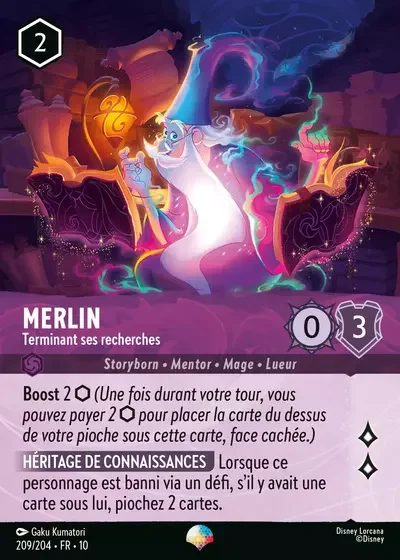 Merlin Terminant Ses Recherches