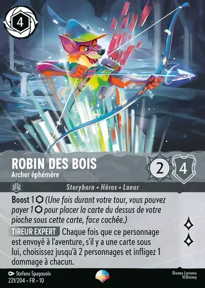 Robin Des Bois Archer Ephemere