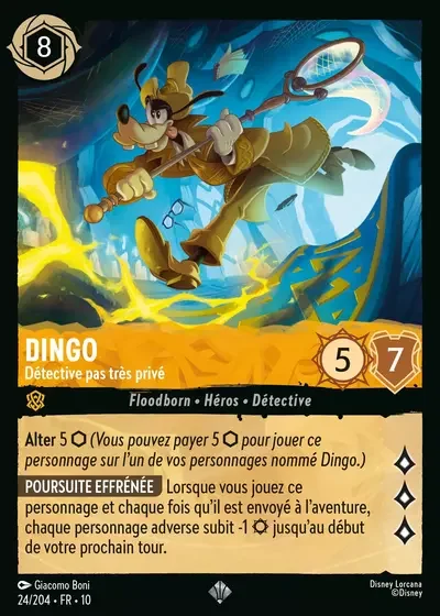 Dingo Detective Pas Tres Prive