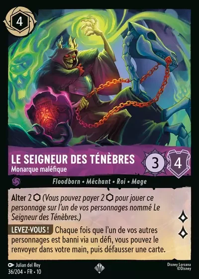 Le Seigneur Des Tenebres Monarque Malefique