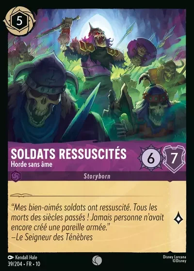 Soldats Ressuscites Horde Sans Ame