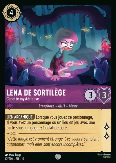 Lena De Sortilege Canette Mysterieuse