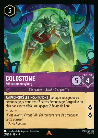 Coldstone Reincarne En Cyborg