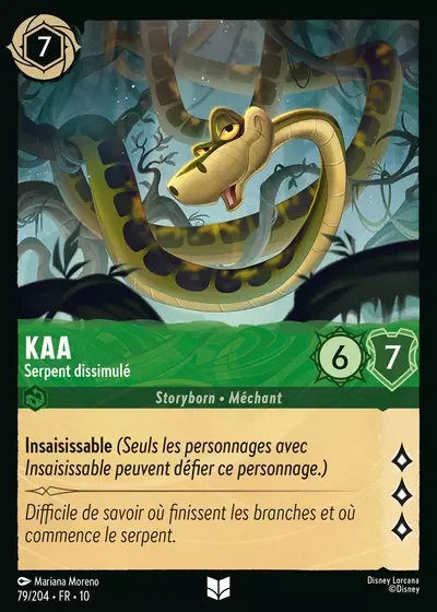 Kaa Serpent Dissimule