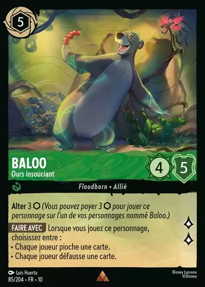 Baloo Ours Insouciant