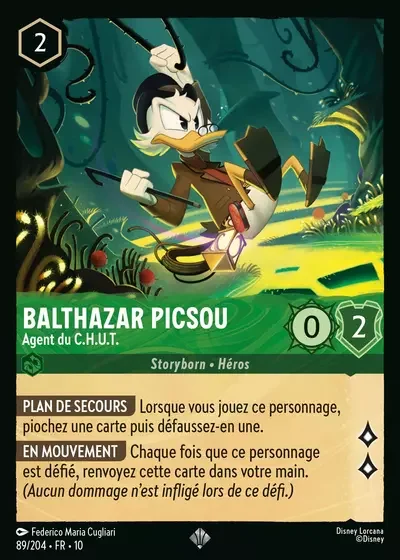Balthazar Picsou Agent Du Chut
