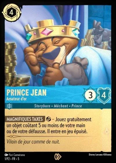 Prince Jean Amateur D Or