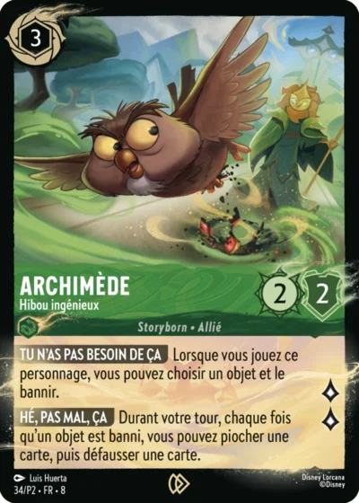 Archimede Hibou Ingenieux