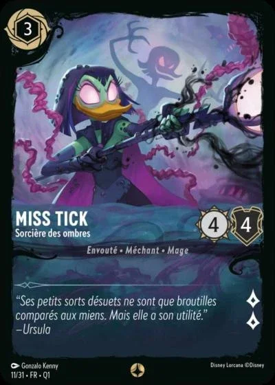 Miss Tick Sorciere Des Ombres
