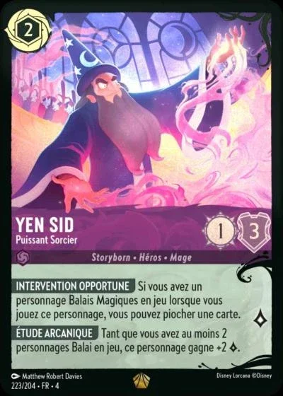 Coffret Menace Des Profondeurs Yen Sid Puissant Sorcier