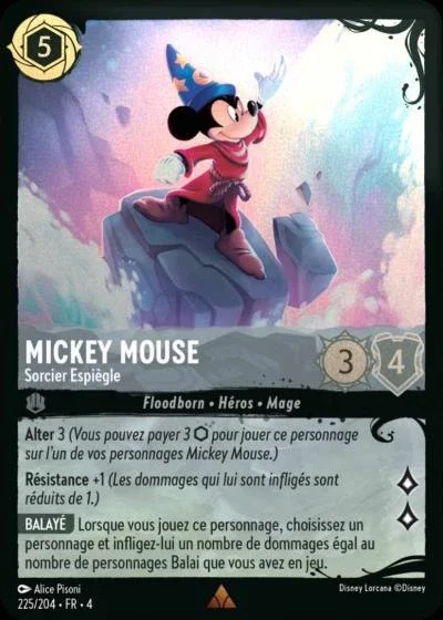 Coffret Menace Des Profondeurs Mickey Mouse Sorcier Espiegle
