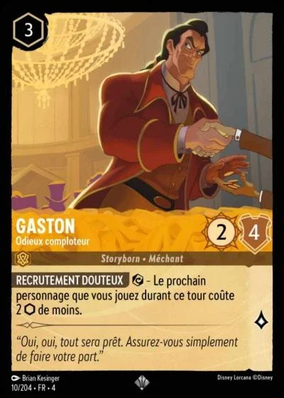 Gaston Odieux Comploteur