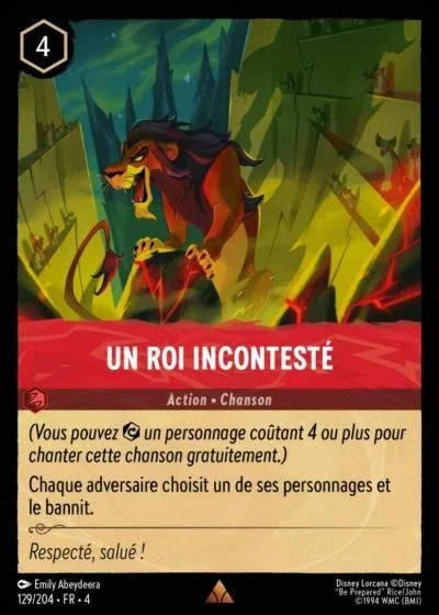 Un Roi Inconteste