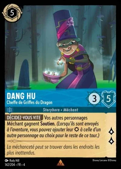 Dang Hu Cheffe De Griffes Du Dragon
