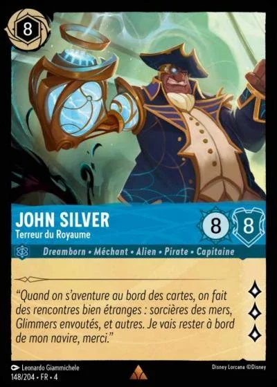 John Silver Terreur Du Royaume