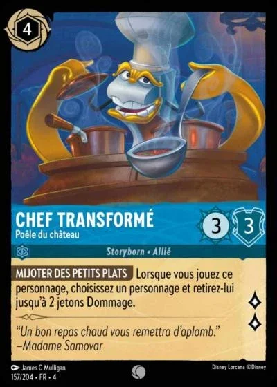 Chef Transforme Poele Du Chateau