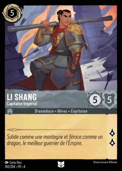 Li Shang Capitaine Imperial