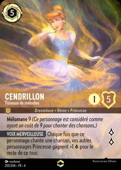 Enchanted Cendrillon Tisseuse De Melodies